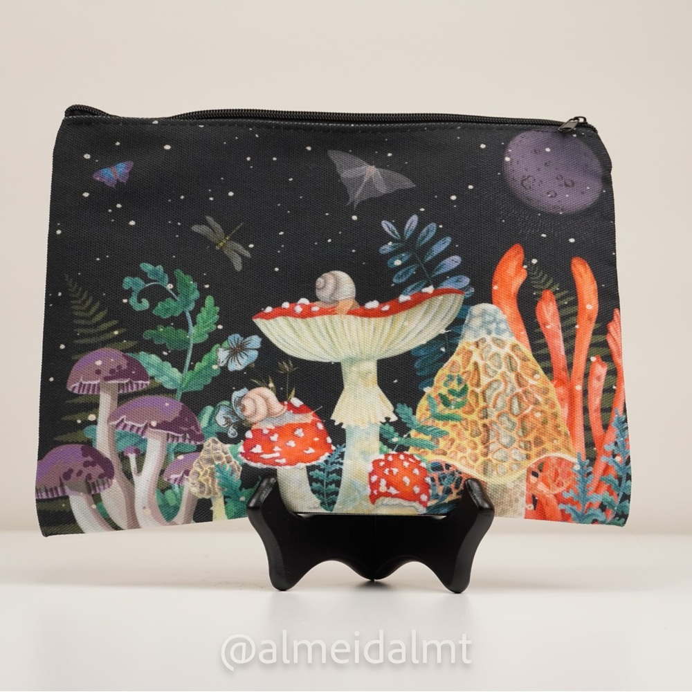 Mushroom Cosemtic Bag